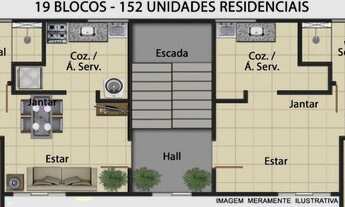 Imagem 3: Vendo apartamento no Condomínio Residencial Presidente Kennedy (Lançamento