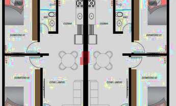 Imagem 3: Residência de 54 m² em construção com 2 dormitórios à venda no Cascavel Velho!
