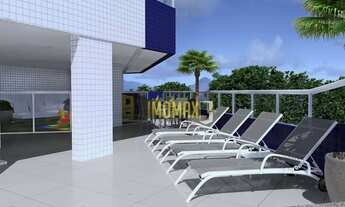 Imagem 3: Apartamento com 2 dormitórios à venda, 76 m² por R$ 495.000,00 - Caiçara - Praia Grande/SP