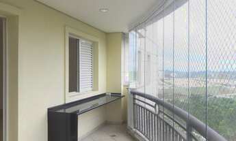 Imagem 2: Apartamento para locação com 122m² - 3 suítes - 3 vagas de garagem - Santana de Parnaíba/S