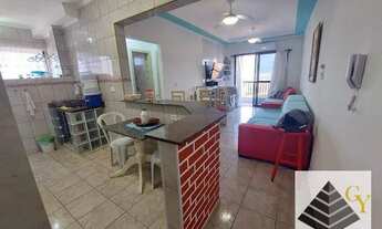 Imagem 3: Apartamento com 1 dormitório à venda, 55 m² por R$ 235.000 - Vila Caiçara - Praia Grande/S