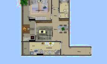 Imagem 5: APARTAMENTO COM 40.26 m² - AVIAÇÃO - PRAIA GRANDE SP