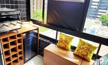 Imagem 3: Apartamento para aluguel tem 92 metros quadrados com 3 quartos em Ponta Verde - Maceió - A