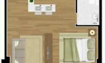 Imagem 4: Apartamento studio muito bem mobiliado, ar condicionado e máquina de lavar, no Centro de C