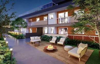 Imagem 6: Quintal Carianos - Studios - 1 quarto - 2 quartos - Garagem - Area de lazer - entrega Ago