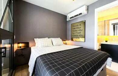 Imagem: DSG Itaim 1 dorm 1 vaga mobiliado ar condicionado