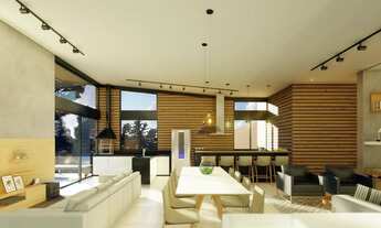 Imagem 4: Casa moderna, com integração e lazer no Alphaville para venda