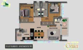 Imagem 7: ÓTIMOS APTOS TIPO E ÁREA PRIVATIVA, PRÓXIMOS AO COLÉGIO SANTA DOROTEIA