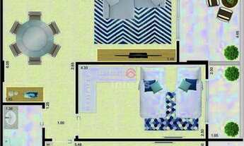 Imagem 2: Apartamento com 2 dormitórios à venda, 81 m² por R$ 329.000,00 - Balneário Flórida - Praia