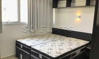 Imagem 2: Flat para locação no Atrium Augusta, contendo 24m², 1 dormitório e 1 vaga de garagem