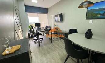 Imagem 2: Sala para alugar, 62 m² por R$ 5.000/mês - Jardim Aquarius - São José dos Campos/SP