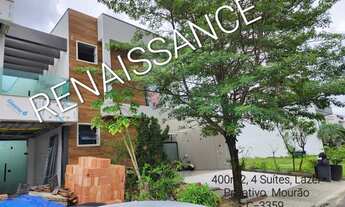 Imagem 2: Renaissance Duplex alto padrão, 376m2, 3 salas, 4 Suítes, Lazer Privativo. Mobiliada. RUA