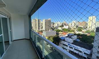 Imagem 2: Apartamento 3Q 110m2 Av Rio Branco Andar Alto Sol da Manhã Portaria 24H 2 Vagas Piscina