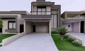 Imagem 2: Casa com 3 dormitórios à venda, 231 m² por R$ 1.450.000,00 - Residencial Terras da Estânci