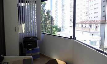 Imagem 3: Lindo meia quadra da praia com 72 m2 com 1 quarto garagem demarcada em Aparecida - Santos