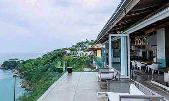 Imagem 4: Mansão com 5 suítes, piscina infinita e vista para o mar no Joá