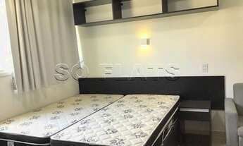 Imagem 4: Flat para locação no Atrium Augusta, contendo 24m², 1 dormitório e 1 vaga de garagem