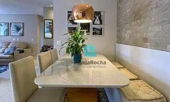 Imagem 2: Apartamento com 2 dormitórios para alugar, 84 m² por R$ 7.166,50/mês - Alphaville Empresar