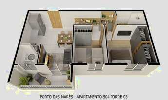 Imagem 6: Lancamento Apartamento Porto Das Mares Na Barra Do Ceara n°:A minha casa é composta pelas