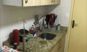 Imagem 5: Flat muito charmosinho é mobiliado