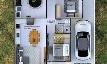 Imagem 6: Casa com 3 dormitórios à venda, 106 m² por R$ 688.000,00 - Caminho Novo - Palhoça/SC