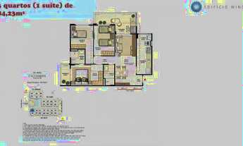 Imagem 7: Condomínio Ocean Garden - Apartamentos 2 ou 3 quartos perto da Praia do Forte - Cabo Frio