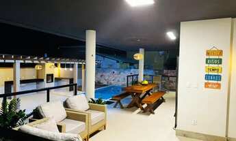 Imagem 6: Casa Alto Padrão em Barra de Jacuípe, 6 Suítes (com ar), Piscina, Área Gourmet e Jogos