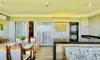 Imagem 3: Apartamento mobiliado de 195m² com 03 suítes para locação e venda - Residencial Alto do Ip