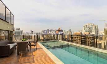 Imagem 3: Cobertura reformada com 3 suítes à venda na Vila Nova Conceição. Pronta e Linda