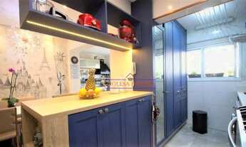 Imagem 7: Apartamento (Varanda Gourmet) à Venda, no Bairro Pq. Bandeirante em Santo André/SP