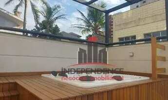 Imagem 2: Apartamento com 1 dormitório para alugar, 78 m² por R$ 5.165,00/mês - Jardim Aquarius - Sã