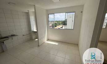 Imagem 3: Apartamento com 2 dormitórios para alugar, 47 m² por R$ 946,51/mês - Tamatanduba - Eusébio