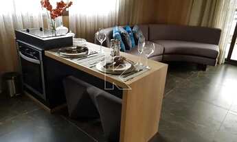 Imagem 2: Studio Pininfarina de 49 m² c/ varanda, lavabo e 2 vagas