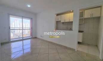 Imagem 2: Apartamento com 2 dormitórios para alugar, 64 m² por R$ 3.387,44/mês - Barcelona - São Cae