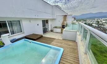 Imagem 2: Cobertura - Mares De Goa 2 suítes 120 m² - Mobiliada e Decorada Área da cobertura fechada