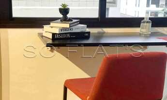 Imagem 4: Flat no Hampton Park disponível para locação com 31m², 1 dormitório e 1 vaga de garagem