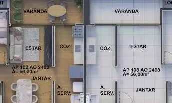 Imagem 2: Praça dos Jasmins (AE) | Lançamento da Campos Gouveia na Madalena | 56, 75 e 90m²