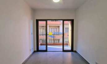 Imagem 3: Apartamento beira-mar com sacada Astúrias Guarujá