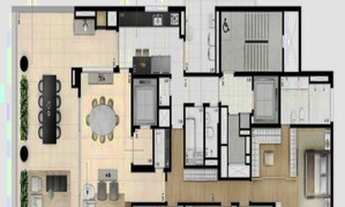 Imagem 4: Apartamento para venda possui 278 metros quadrados com 4 quartos em Indianópolis - São Pau