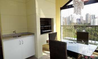 Imagem 2: Apartamento com 3 dormitórios para alugar, 169 m² por R$ 6.700,00/mês - Jardim - Santo And