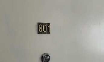 Imagem 2: Apto 02 dormitórios, 01 bwc, sala, cozinha com armários embutidos, área de serviço. Prédio