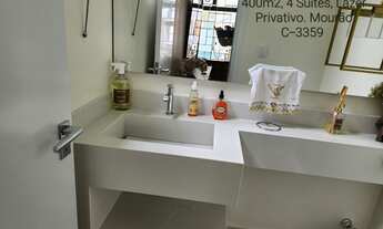 Imagem 7: Renaissance Duplex alto padrão, 376m2, 3 salas, 4 Suítes, Lazer Privativo. Mobiliada. RUA