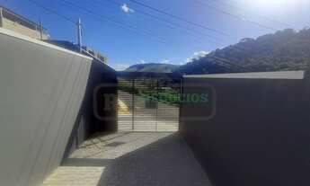 Imagem 4: )(- Casa nova com 2 quartos quintal e garagem em Terras Altas