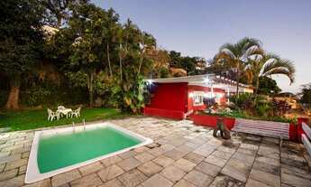 Imagem 3: Ibicui casa vermelha c piscina