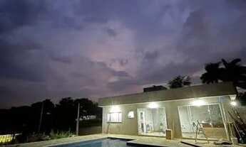 Imagem 7: Linda Chácara, com vista panorâmica, piscina 8x4metros com Prainha no Condomínio Lago Azul