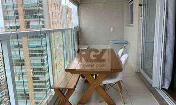 Imagem 5: Apartamento com 1 dormitório para alugar, 50 m² por R$ 4.800,00/mês - Ponta da Praia - San