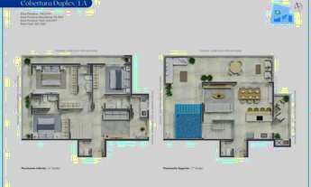 Imagem 3: Cobertura com 3 Suítes e 3 Vagas de Garagem em Caiobá no Edifício Club Monte Lazzuli - REF