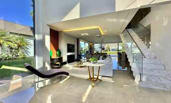 Imagem 2: Casa beira lago mobiliada c/ 05 suítes, elevador e piscina à venda, 450 m² - Condomínio En