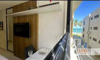 Imagem 4: Flat novo pé na areia com 18 m² e vista definitiva para o mar no Jardim Oceania