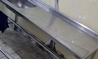 Imagem: Pia de inox industrial 200x62